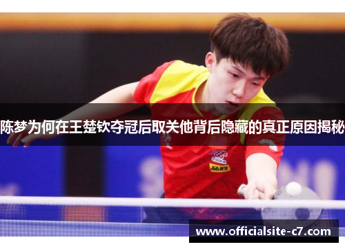 陈梦为何在王楚钦夺冠后取关他背后隐藏的真正原因揭秘 陈梦为何在王楚钦夺冠后取关他背后隐藏的真正原因揭秘