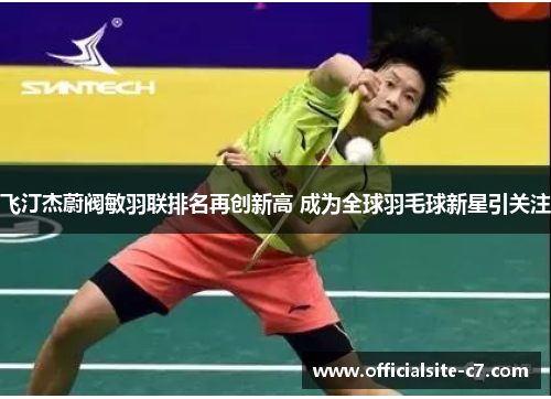 飞汀杰蔚阀敏羽联排名再创新高 成为全球羽毛球新星引关注